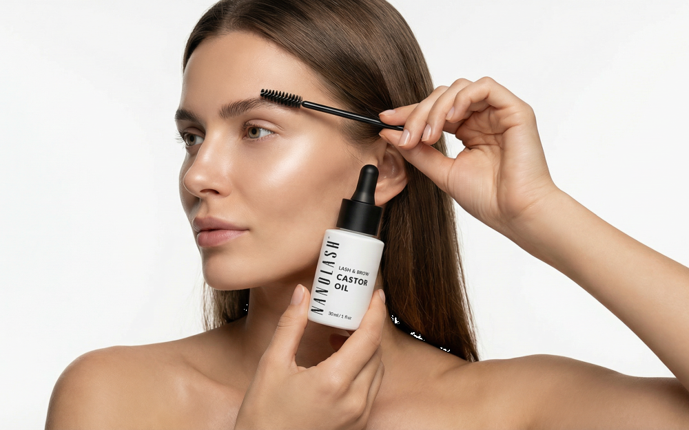 Nanolash Castor Oil – konsentrert pleie for vipper og bryn basert på en ren formel